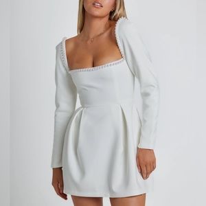 Odd Muse White Pearl Dress - XXL